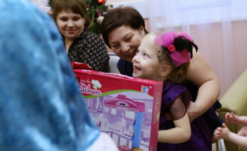 Исполнение желаний в отделении детской паллиативной помощи (26.12.2016 г.)