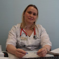 Елена Сергеевна Зубова, заведующая отделением педиатрии №1 КДКБ