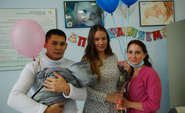 Ярика выписали из роддома 