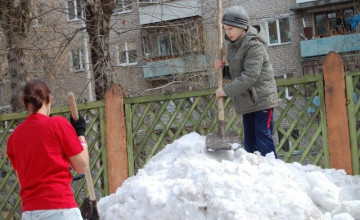 Волонтеры и ребята из ЦПД свернули горы