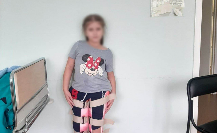 Больничная мама помогла Ане сделать первый шаг