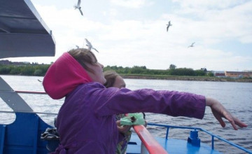 Пермские дети получили 40 000 приветов с воды