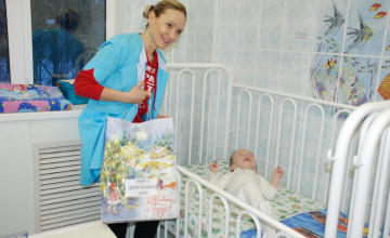 Исполнение желаний малышей в бывшем Доме ребёнка