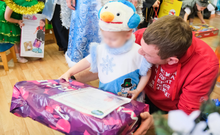 Дед Мороз за рулём