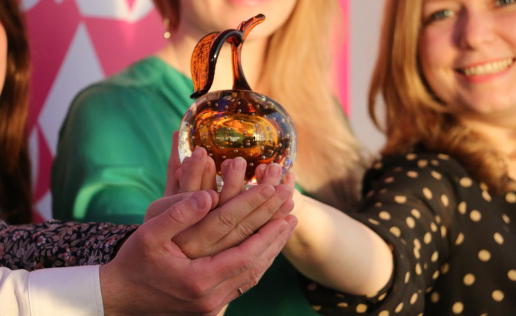 Командам благотворительных забегов вручили «Хрустальную гражданку» 