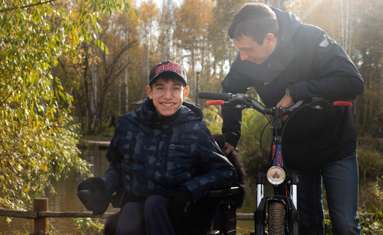 Мальчик с Паркового первым в Пермском крае стал использовать тренажёр для дыхания