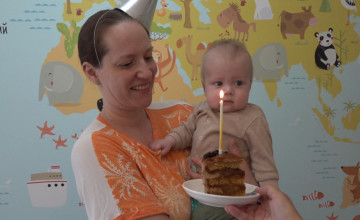 Благодаря пермякам самый редкий мальчик отмечает свой первый год жизни