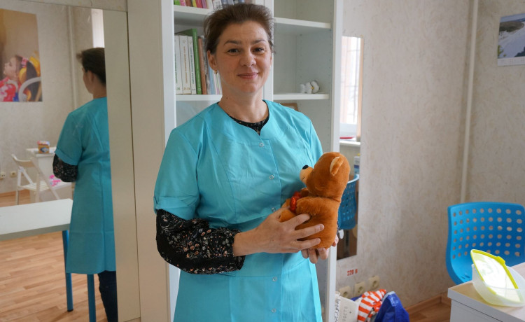 Больничная мама Юля