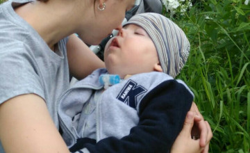 Первая прогулка Никиты