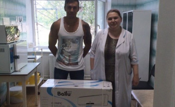 Горячие сердца подарили детскому дому прохладу