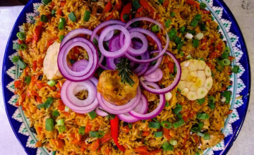 Плов на здоровье детям